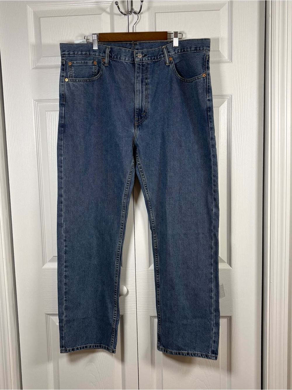 Levi’s 505 Men’s 40x30 NWOT Regular Fit Straight Leg 100% Cotton Jeans